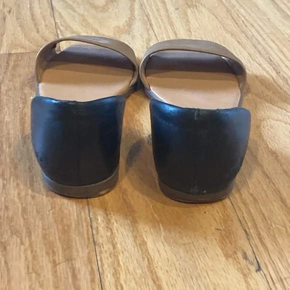 J crew size 7 1/2 Black and Tan Women's Flats - Picture 4 of 5